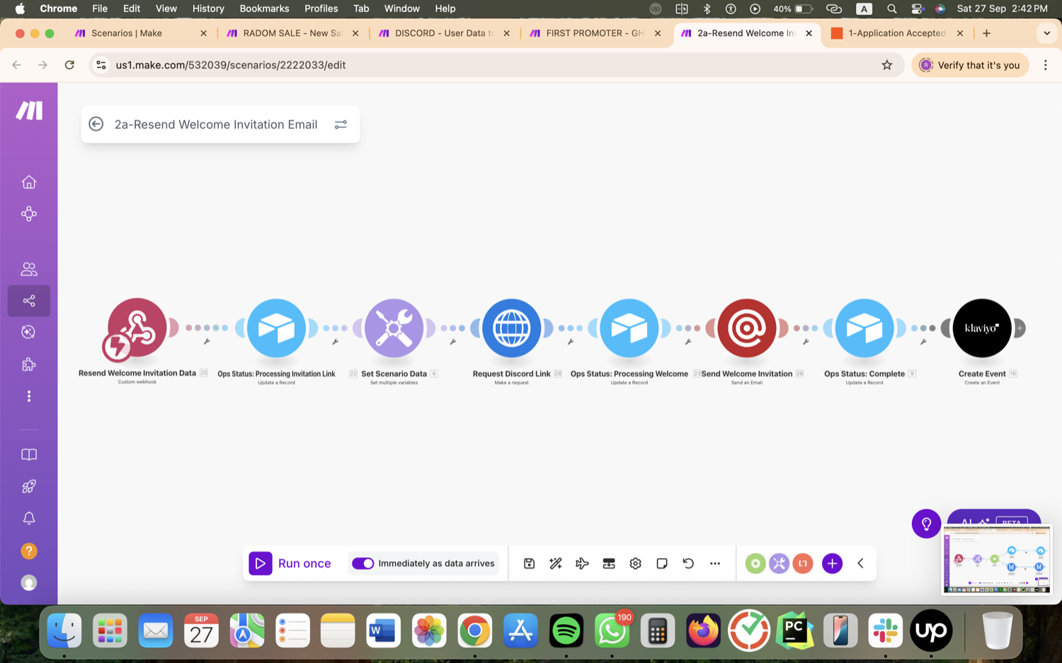 Creator Ambassador Program Ops - Airtable, Make.com & Zapier screenshot 20